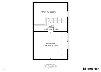 Attic floor plan